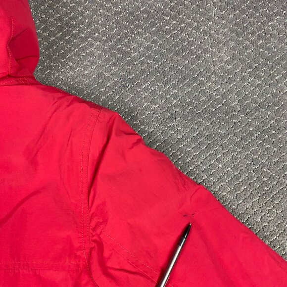 Napapijri Anorak Jacket Men's XS Red Hooded Pullover - Picture 6 of 15